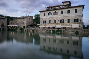 Fototapeta premium Bagno Vignoni Spa and wellness in the heart of Tuscany