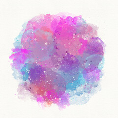 abstract blue pink splash, drop, watercolor background, divorce, spot