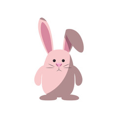 bunny animal nature vector icon illustration graphic design