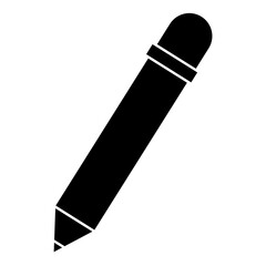 pencil icon over white background. vector illustration