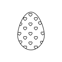 egg easter chocolate vector icon illustration graphic design