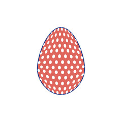 egg easter chocolate vector icon illustration graphic design