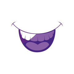 smile fun cartoon vector icon illustration graphic design