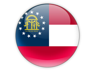 Flag of georgia, US state icon