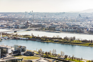 Obraz premium vienna city scape