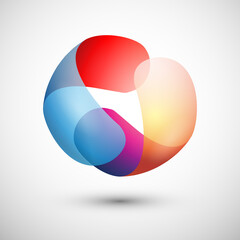 abstrakcyjne logo wektor © Rzoog