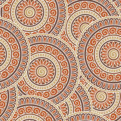 Abstract vector tribal ethnic   seamless pattern