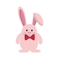 bunny animal nature vector icon illustration graphic design