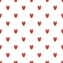 Heart abstract background seamless pattern
