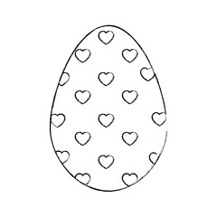 egg easter chocolate vector icon illustration graphic design