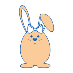 bunny animal nature vector icon illustration graphic design