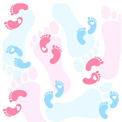 foot print design for babies