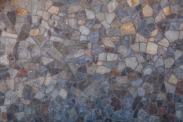 mosaic colroful stone floor texture