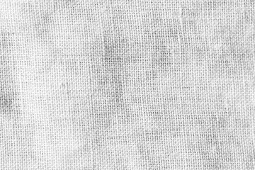 Fototapeta na wymiar Abstract white linen fabric background
