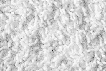 Abstract white cotton towel background