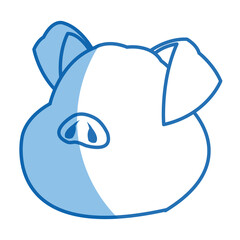 pig character, farm animal domestic image illustration vector