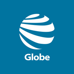 vector logo globe