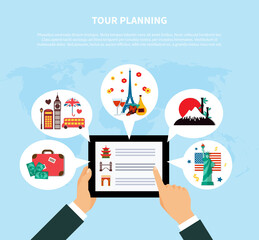 Tour Planning Design Concept