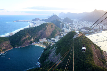 Rio de Janeiro, as seen from sugarloaf mountain