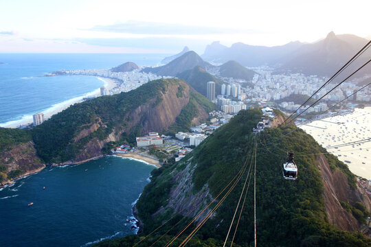 Rio de Janeiro, as seen from sugarloaf mountain