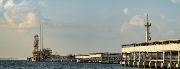 LNG terminal in the Baltic Sea, Swinoujscie, Poland © Mike Mareen