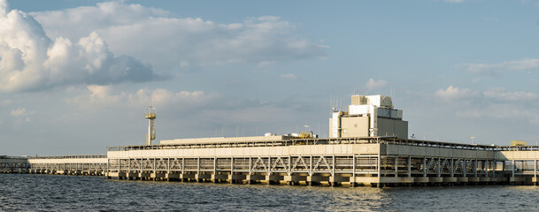 LNG terminal in the Baltic Sea, Swinoujscie, Poland © Mike Mareen