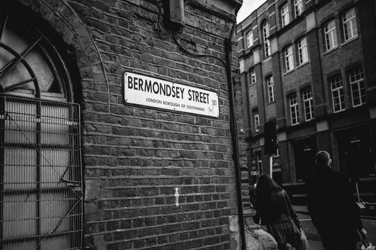 London Street Sign 