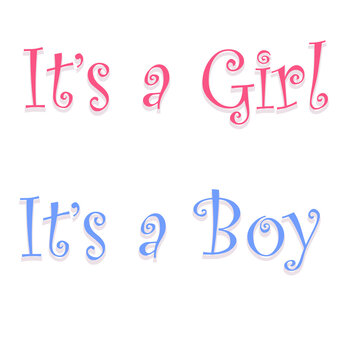 its a girl, its a boy