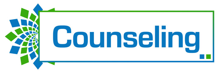 Counseling Green Blue Circular Bar 