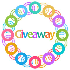 Giveaway Colorful Rings Circular 