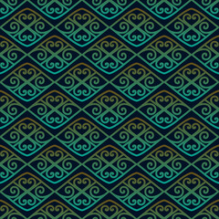 Ornamental background in eastern style. Vector pattern for invitation card or holiday decor, textile and other surface texture.