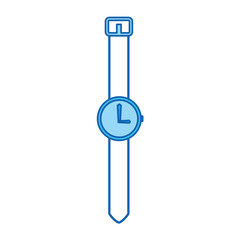 blue icon vintage watch cartoon vector graphic design