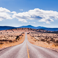 Davis Mountains High Desert Landscape Texas USA
