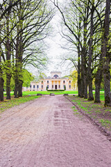 Tyshkevich mansion in Traku Voke public park in Vilnius