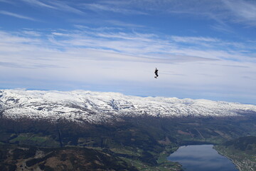 Skydiving in Norway