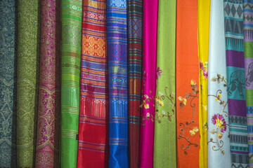 Beautiful thai silk