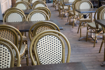 Cafe Table and Chairs, Stortorget Square, Gamla Stan - City Centre, Stockholm