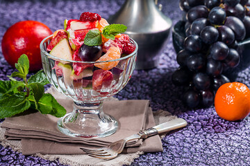 Sweet healthy fruit salad