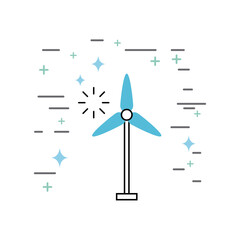 fan image illustration icon design vector graphic