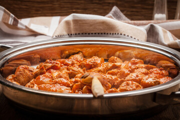 Pieces of fried chicken.