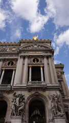 Photo of Opera , Palais Garnier on a cloudy spring morning, Paris, France