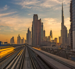 Fototapeta na wymiar Modern architecture of Dubai