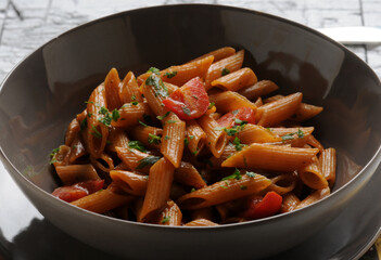 Penne all'arrabbiata sauce 아라비아타 소스 アラビアータ Аррабиата 香辣茄醬直通粉 Cucina italiana Italian cuisine Σάλτσα Αρραμπιάτα 