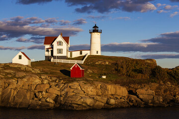 Nubble Light - Cape Neddick Lighthouse - Sohier Park - York Maine