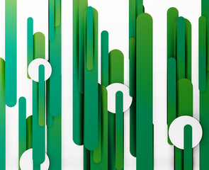 Cut 3d paper color straight lines abstract background