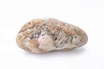 pebble isolated on white