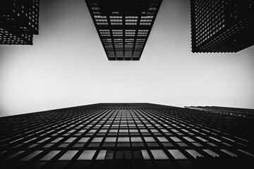 staring up in midtown