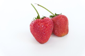 Strawberry isolated on white background
