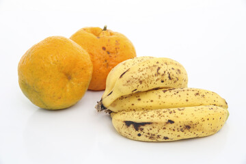 mandarin and bananas