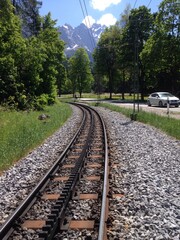 Fototapeta na wymiar Zahnradbahn